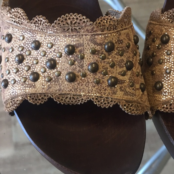 Stuart Weitzman Slides Heels Size 7 Made in Spain - Picture 5 of 8